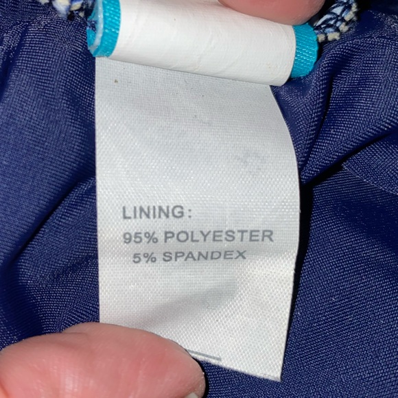 Septangle 26W 2 Piece Tankini Plus Size Swimsuit with Built in Bra and Shorts - Picture 8 of 10